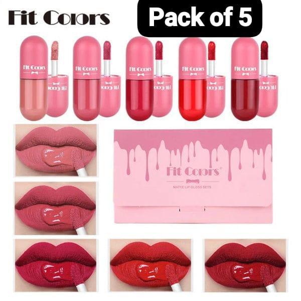 Bold Coverage Lip Gloss- Pack Of 5